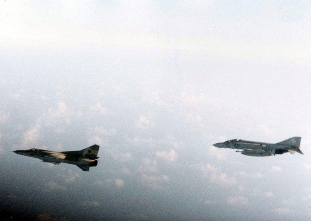 1981: Gulf of Sidra Incident